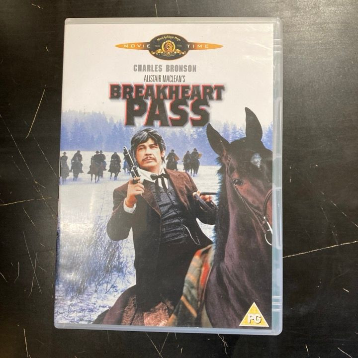 Breakheart Pass DVD (VG+/M-) -western- (ei suomenkielistä tekstitystä)